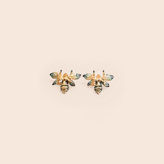 Aretes Abeja - Pintado