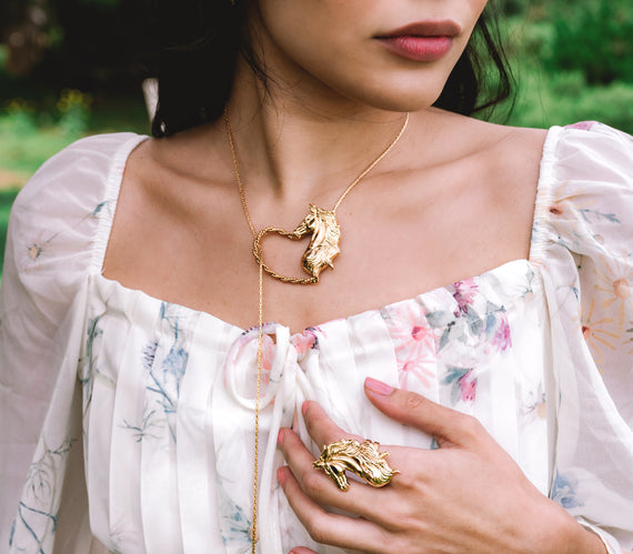 Collar Caballo Lazo