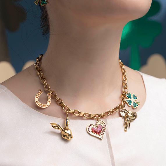 Collar Charms Lucky