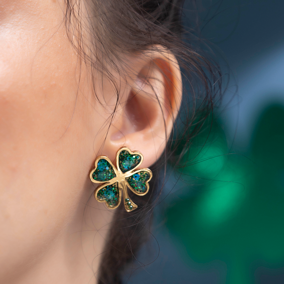 Aretes Trebol