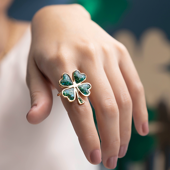Anillo Trebol Mini
