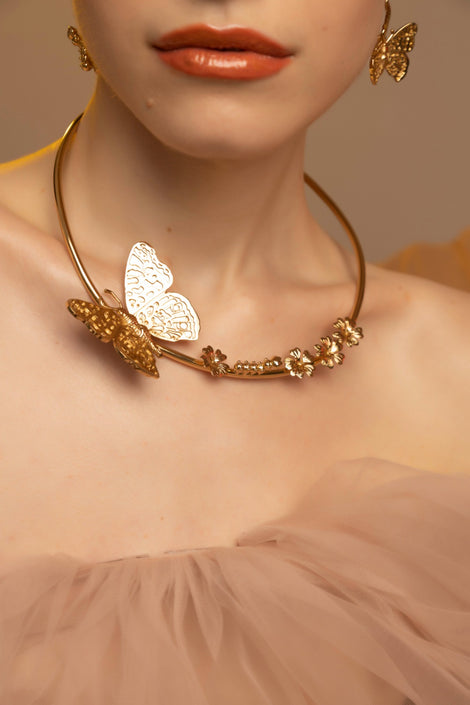 Choker Mariposa Atardecer