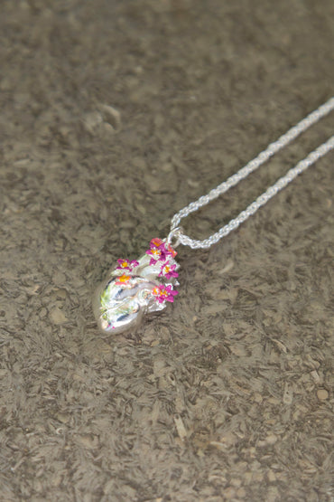 Collar Corazón Anatomico Mini pintado