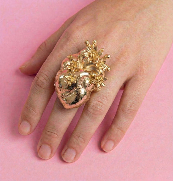 Anillo Corazón Anatómico Maxi