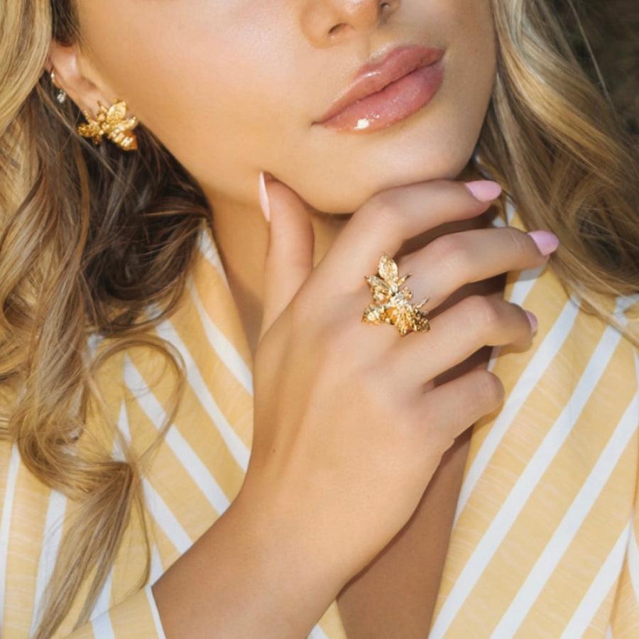 Anillo Abeja - Oro